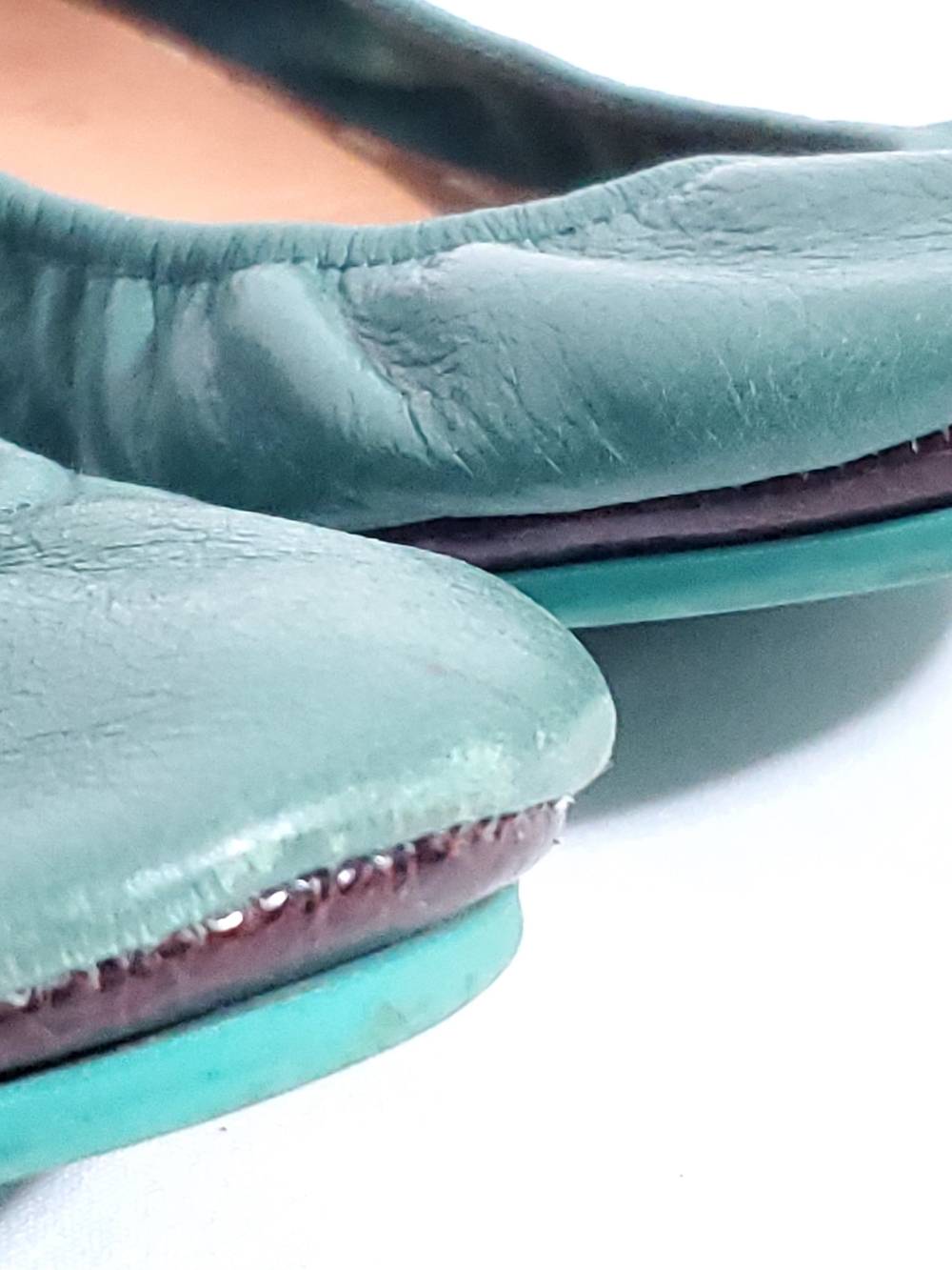 Tieks Pacific Green Ballet Flats - Picture 4 of 9